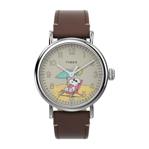 Timex Reloj Analógico De Cuarzo. Peanuts Waterbury