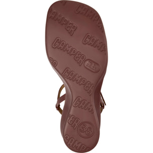 Sandali - CAMPER Louise Sandal - Bordeaux - Pelle liscia