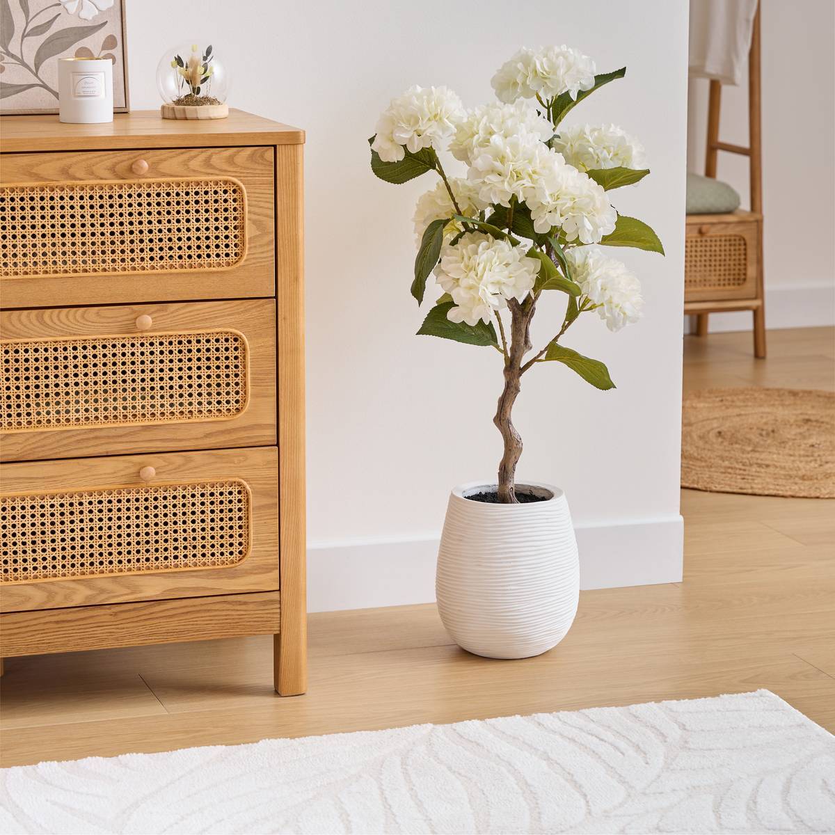 Fleurs articielles en pot Mika H100cm