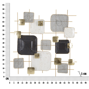 PANNELLO IN FERRO CUBES CM 80X5X80