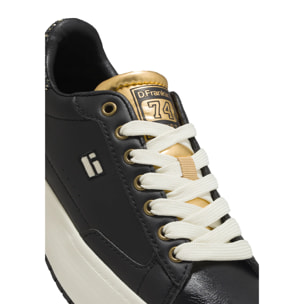 Zapatillas Deportivas de Mujer Court '74 Negro/ Oro