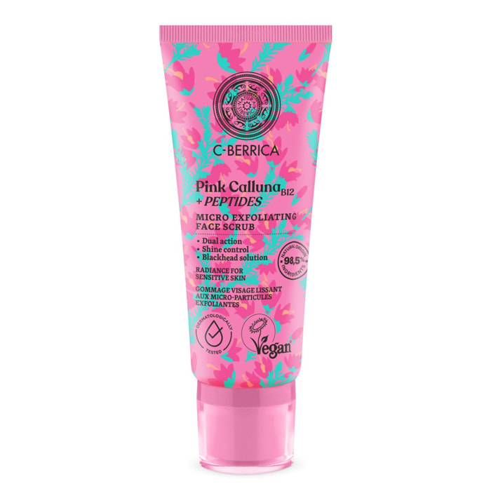 Pink Calluna - Gommage Micro-Ecfoliation Anti Points Noirs et Brillance 100ml