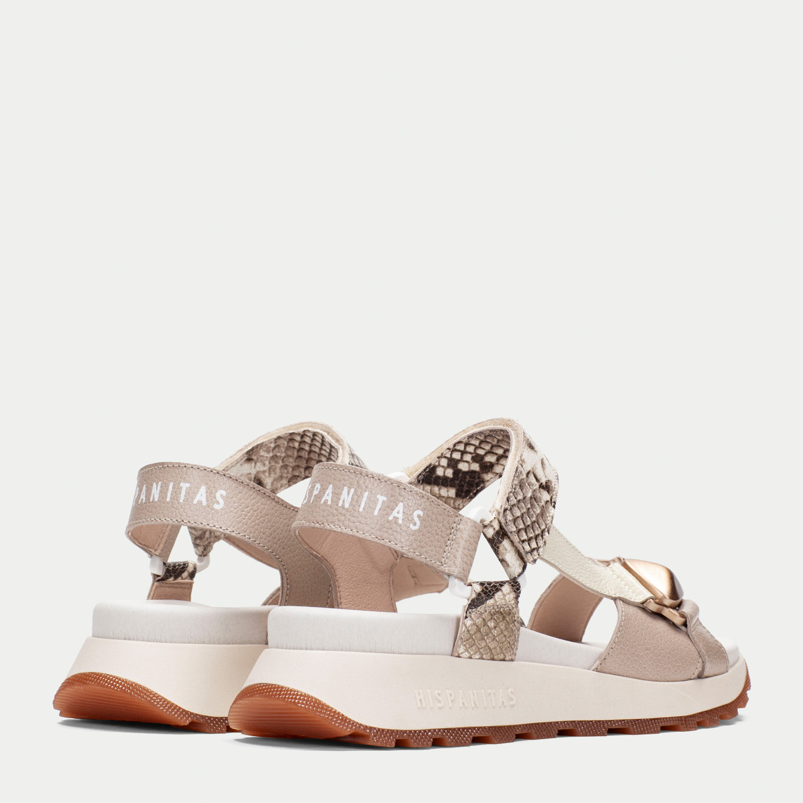 Sandalia Sport Maui Taupe 4,5 cm