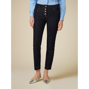 Oltre - Jeans skinny blu scuro - Blu