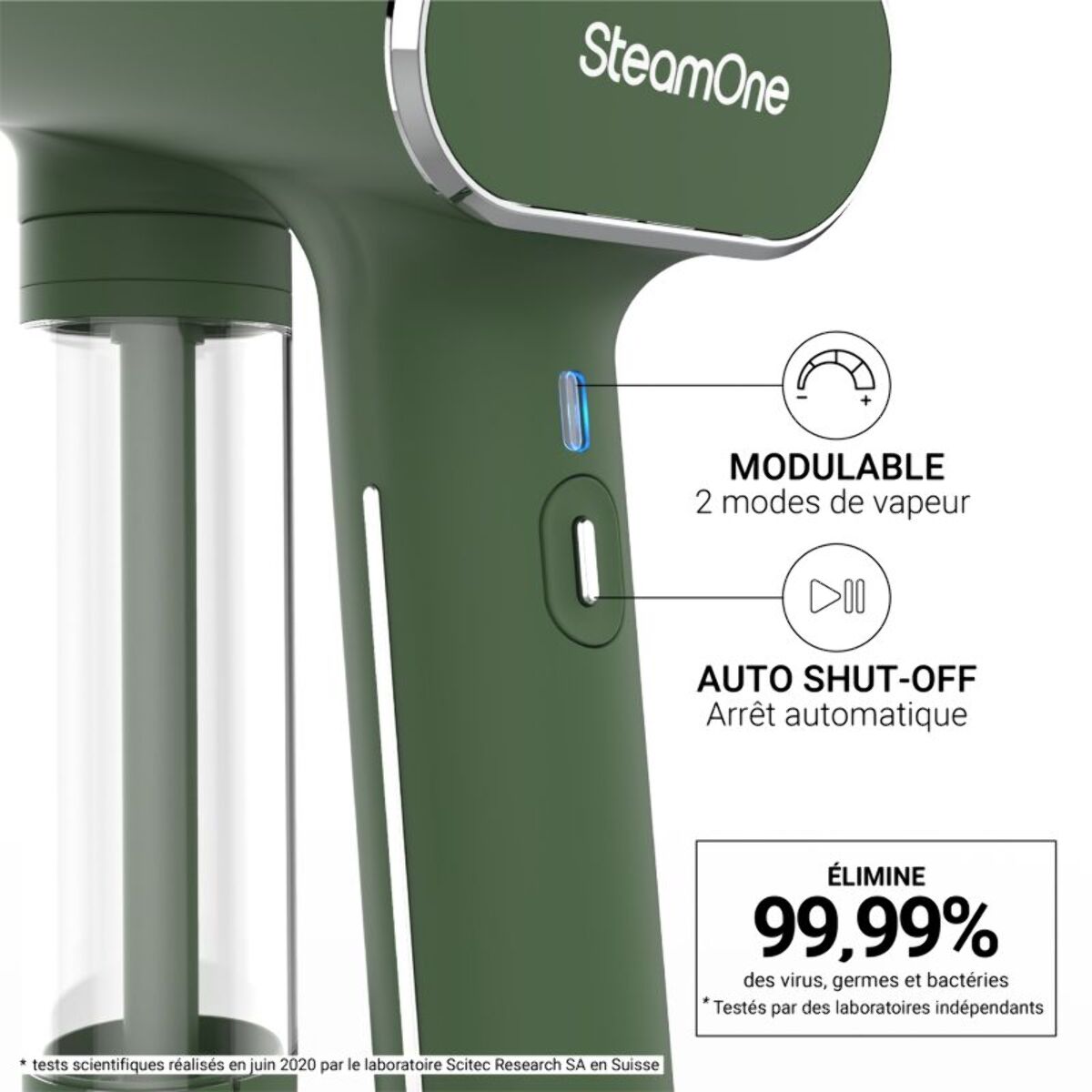 Défroisseur vapeur STEAMONE NS150G Karl Green