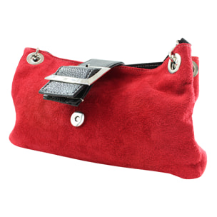 Chicca Borse Borsetta Pochette Rosso