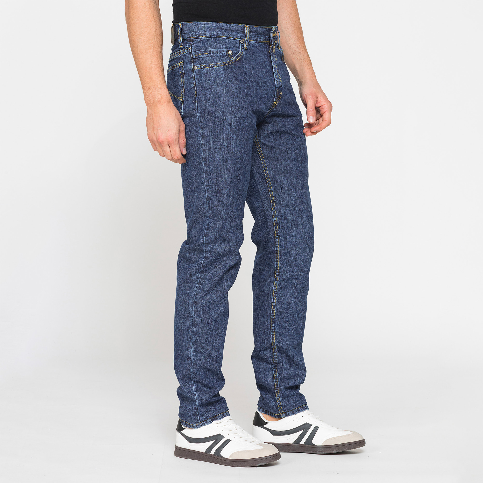 JEANS MOD. 700 REGOLARE IN DENIM FERMO LEGGERO 10,5 oz.