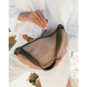 Bolso de hombro BIBA Beaver de piel