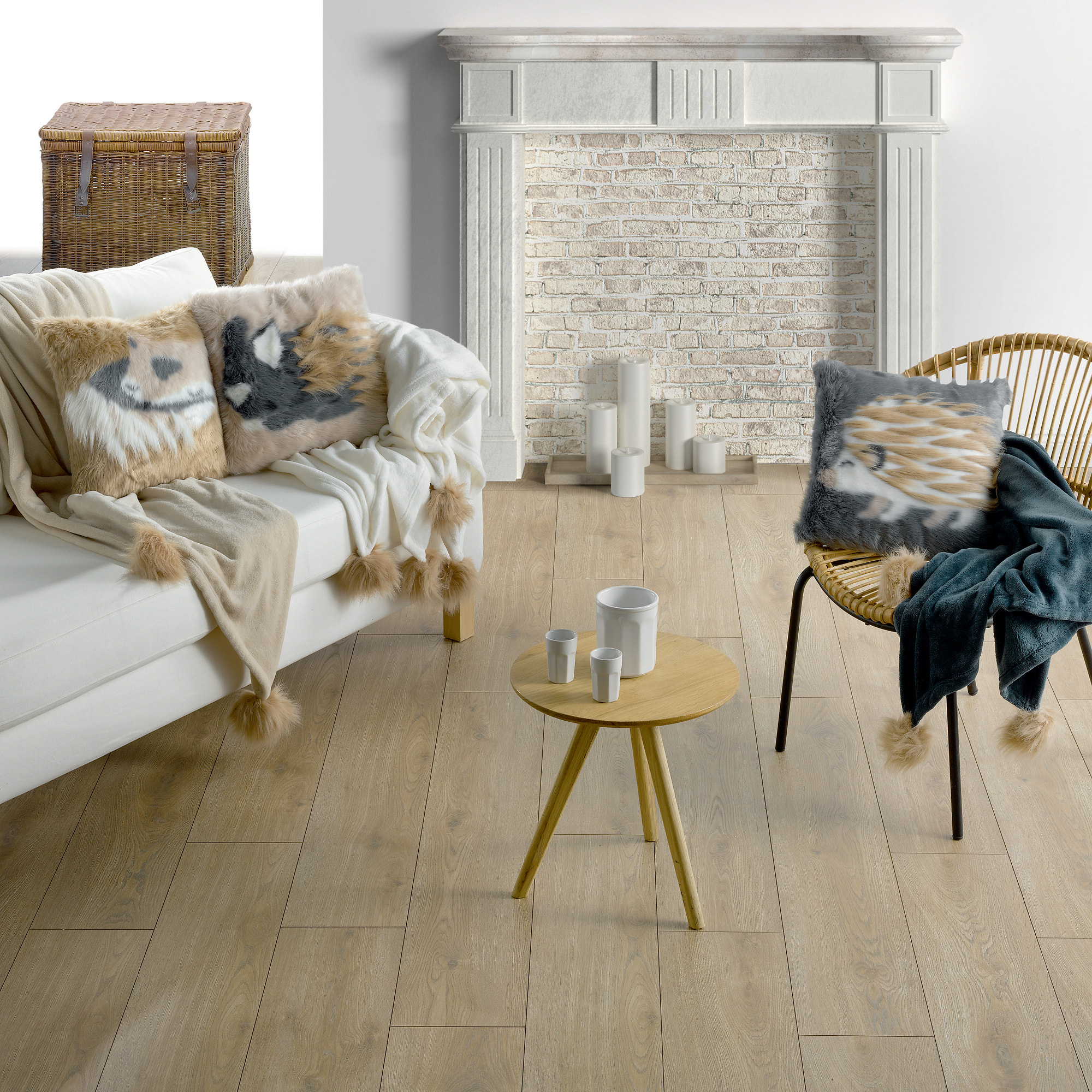 Plaid 100%polyester 240gsm Brushy