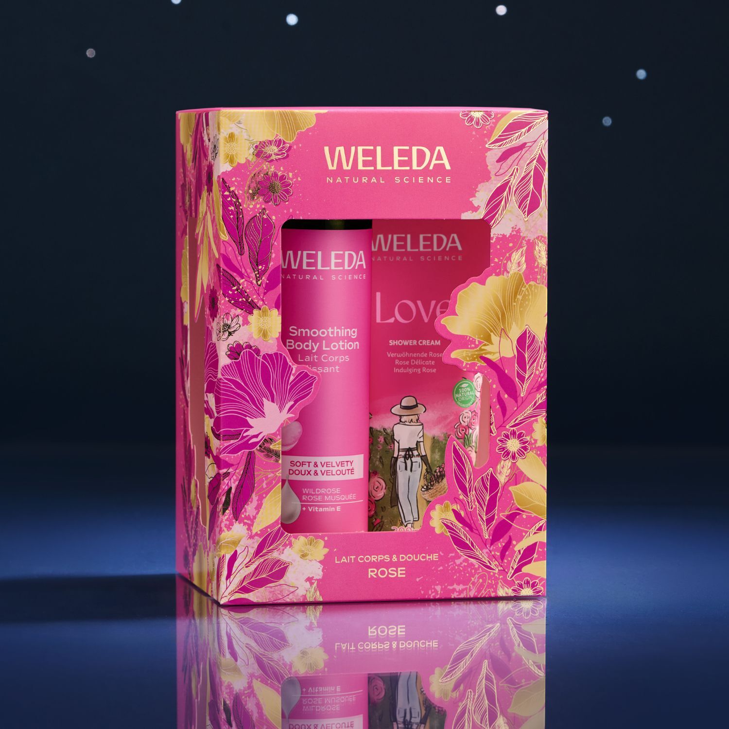 WELEDA - COFFRET NOEL CORPS ROSE 2026