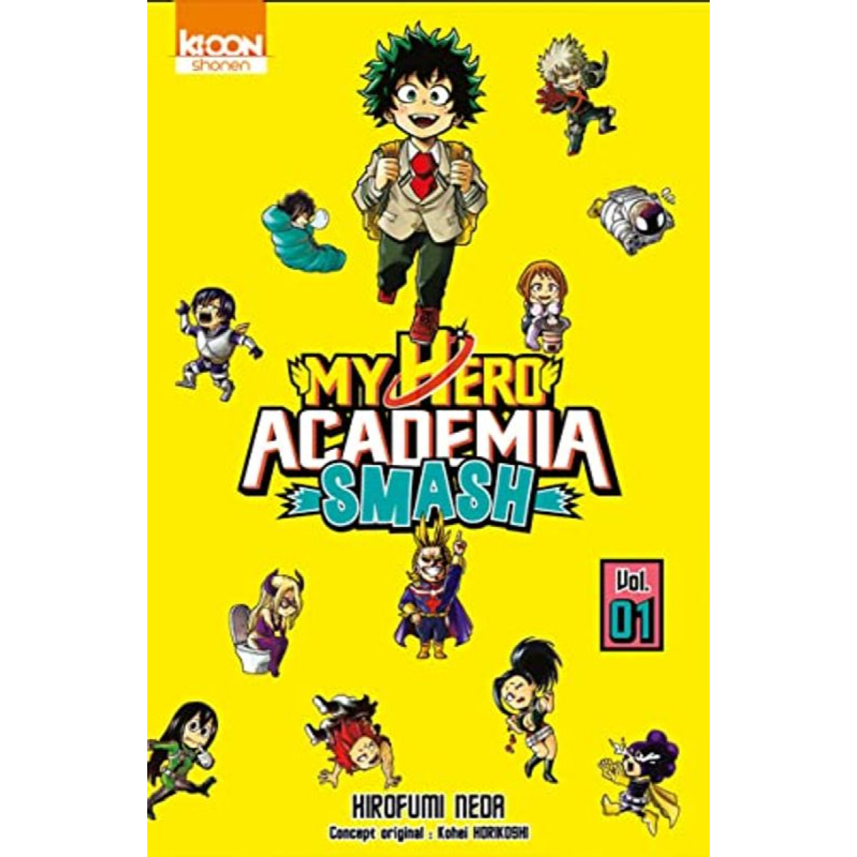 Horikoshi, Kohei | My Hero Academia Smash T01 | Livre d'occasion