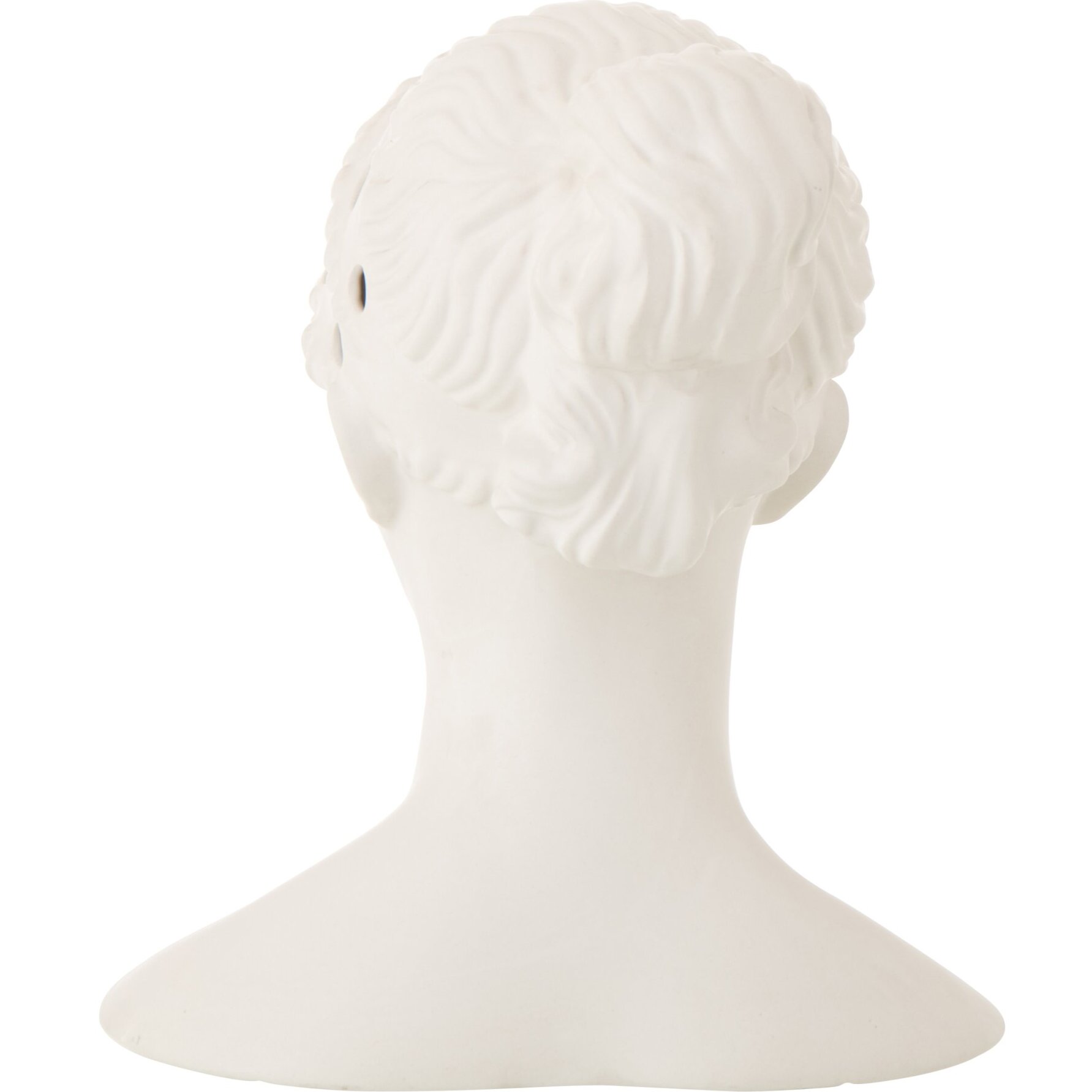 J-Line Vase Buste de Femme Dolomite - céramique - blanc