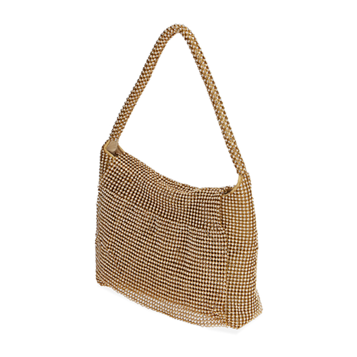 Mini bag oro di strass