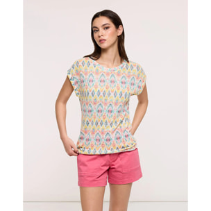 Camiseta Manga Corta Amarillo - Modesa