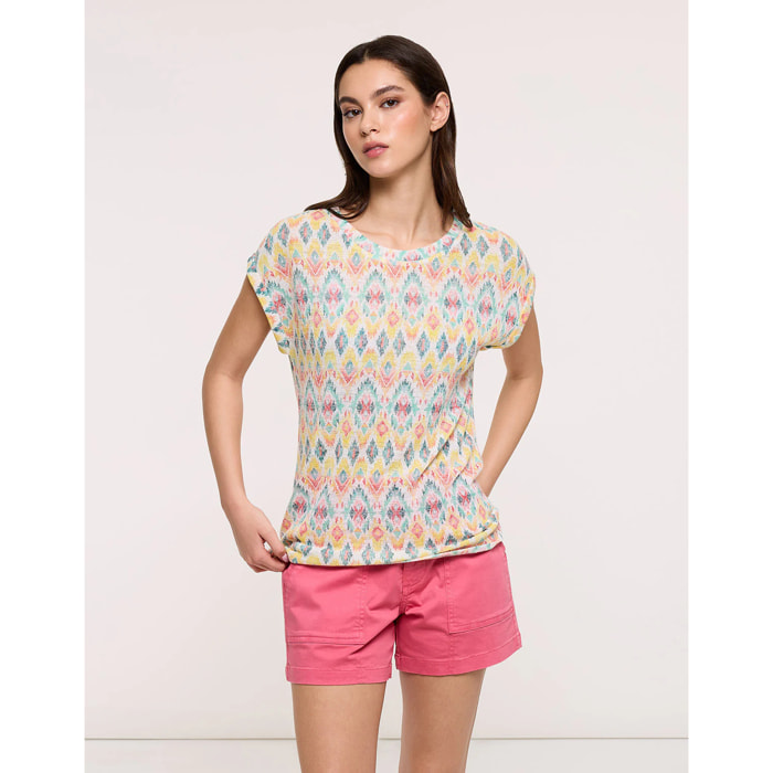 Camiseta Manga Corta Amarillo - Modesa