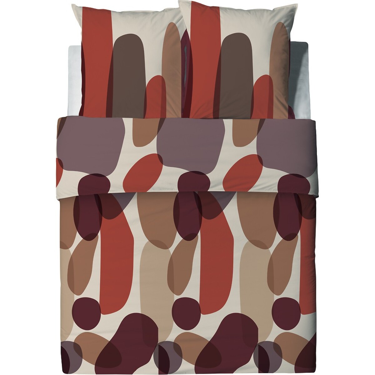 Parure De Couette 3pcs 100% Coton 57 Fils/cm2-jopline