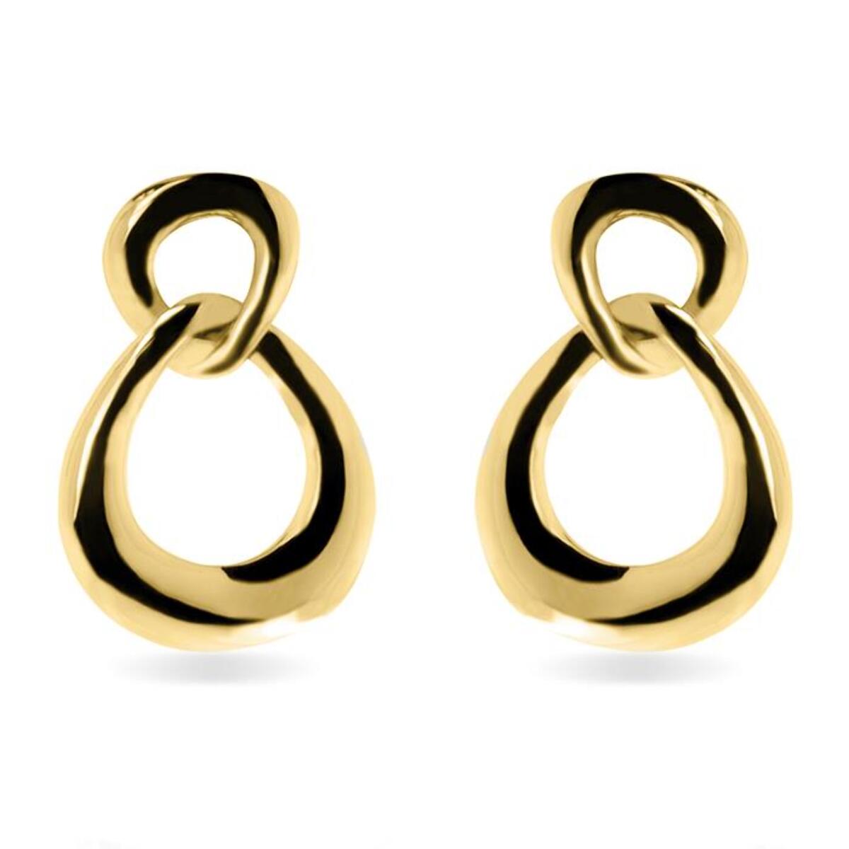 Pendientes Lux by Lux acabados en Oro Amarillo de 18 Kts