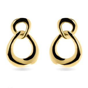 Pendientes Lux by Lux acabados en Oro Amarillo de 18 Kts