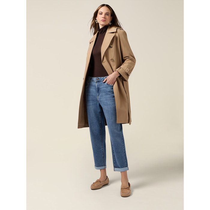 Oltre - Vaqueros boyslim - Light - blue