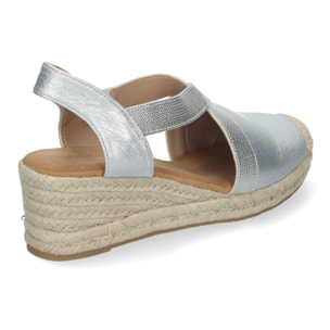 Sandalias de Cuña de Yute para Mujer, Estilo Elegante y Casual