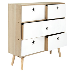 COMMODE LIKE A STAR BLANC M1