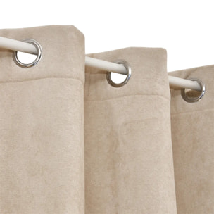 Rideau isolant Automne 140x260cm beige