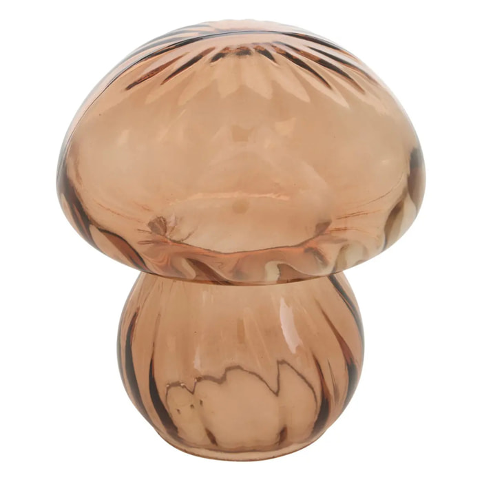Objet déco champignon Automne 13,2x13,2cm