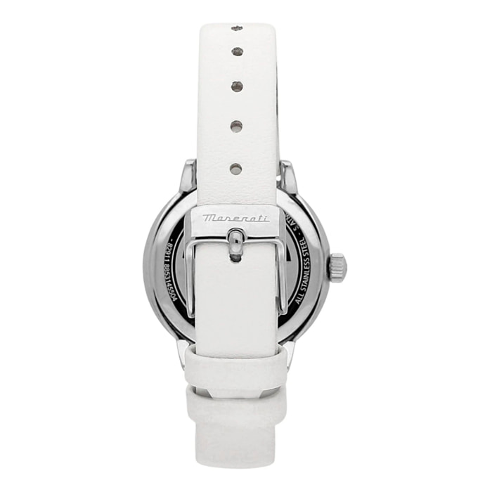 Reloj Maserati R8851145502 Mujer Analogico Solar con Correa de Cuero