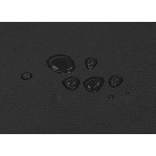 Tappeto Bagno Memory Ultrasoft Antiscivolo Impermeabile Tinta Unita Modello Giulia Nero