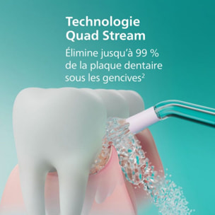 Hydropulseur PHILIPS Sonicare Powerflosser 3000 HX3826/33 sans fil