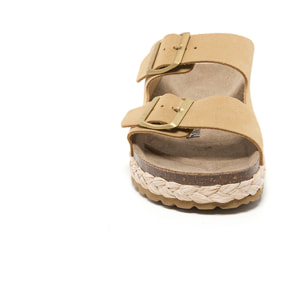 SANDALIA PLATAFORMA BILLOWY MARRON