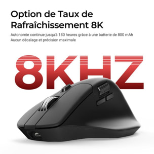 Souris Gamer Sans Fil KEYCHRON M6 8K Ultra Silent Wireless