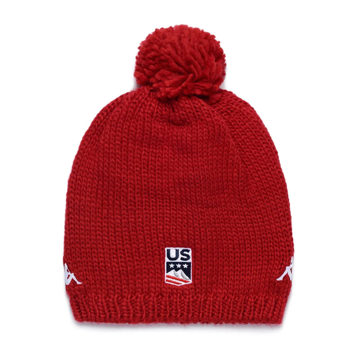 Cappelli Kappa Uomo Donna 6CENTO FLOCK3 US Rosso