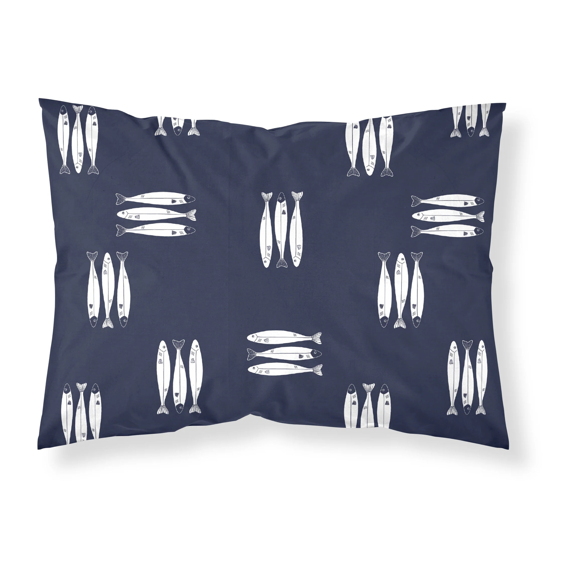 Taie d’oreiller 100 % coton 80 fils Oropesa Bleu