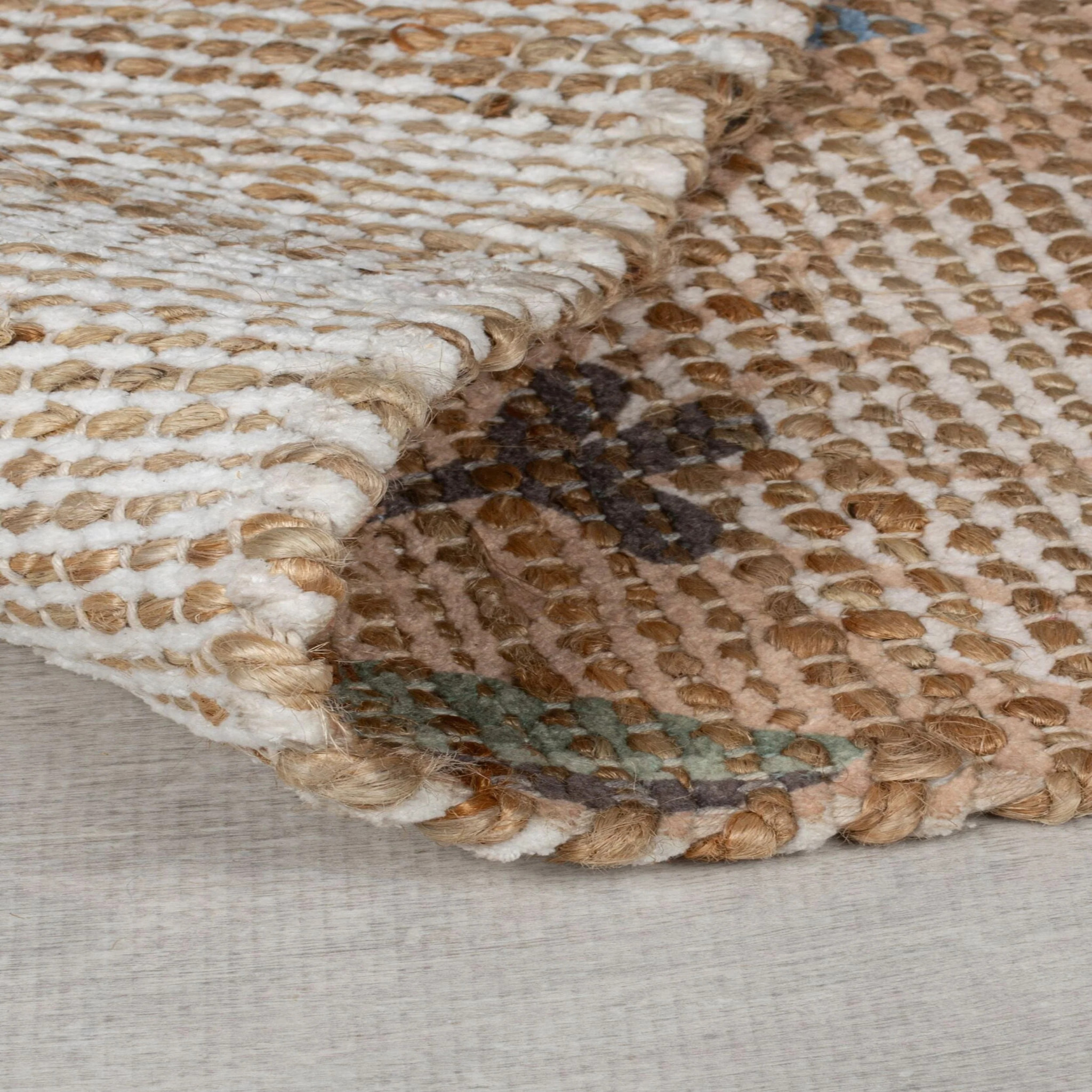 Tapis jute couloir ARRIANA