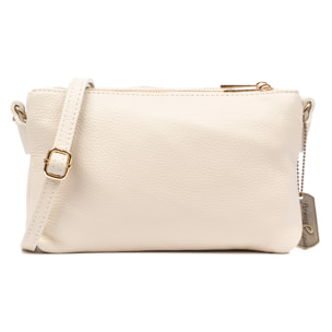 Barbania bolso bandolera mujer. Piel auténtica Dollaro.