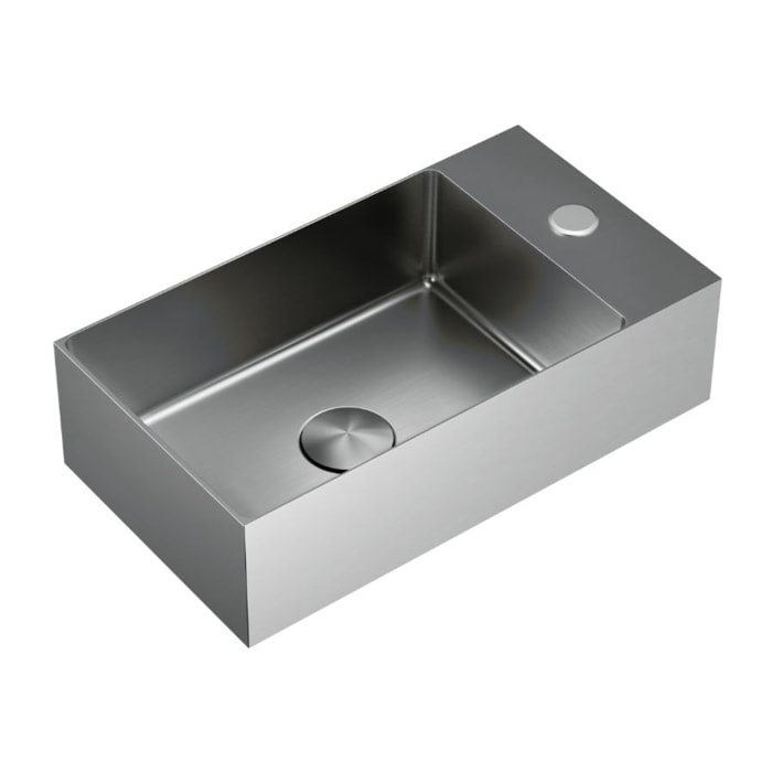 Timeless Lave mains en Acier Inoxydable 304, 40x22x11cm, Chrome brossé