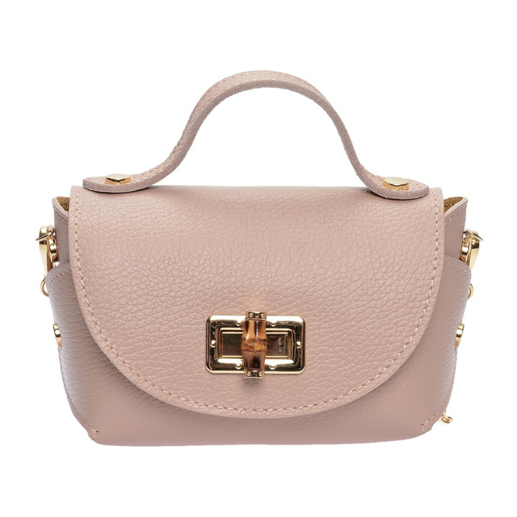 Borsa a spalla Anna Luchini Rosa