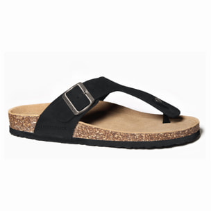 Sandalo Uomo LUMBERJACK Modello FLINT Pelle Nubuck Infradito 002