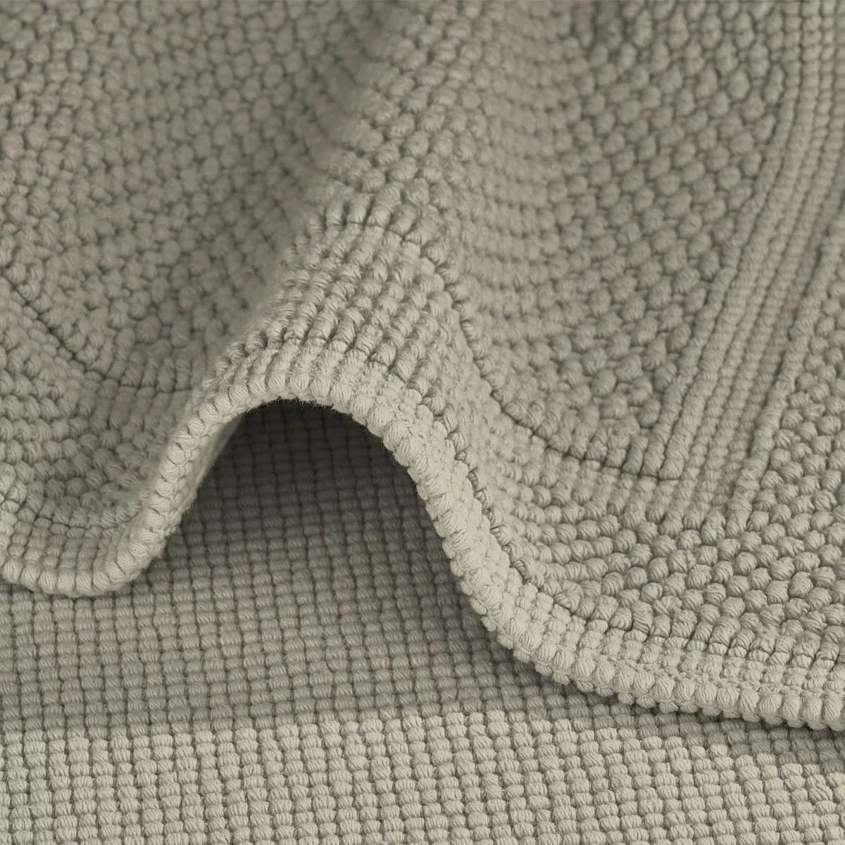 Tapis de bain pur coton 1700 g/m² uni brun Antica taupe