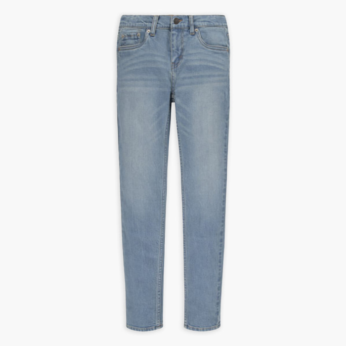 Jeans Skinny Taper Fit - algodón - azul