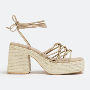 Sandalias de tacón Lena 10 cm