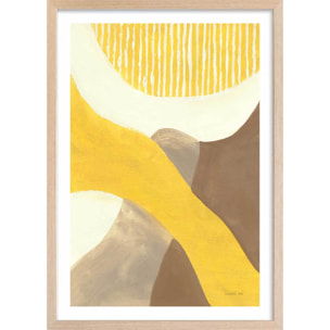 Affiche deco Terres du sud Affiche sous cadre bois