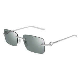 Gafas de Sol Gucci GG1703S-002 de Metal Hombre 55 mm