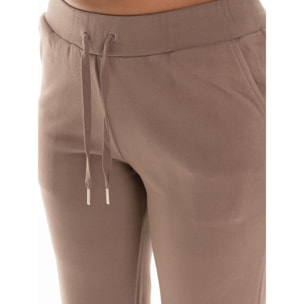 Tuta invernale donna collo alto inserti maglia linea Warm Touch