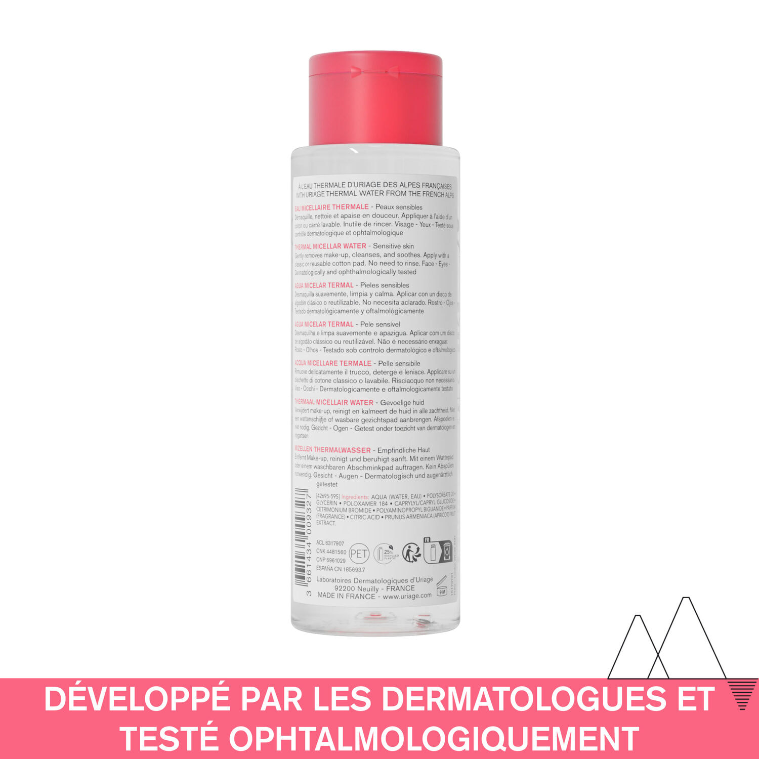 Eau Micellaire Thermale - Peaux Sensibles