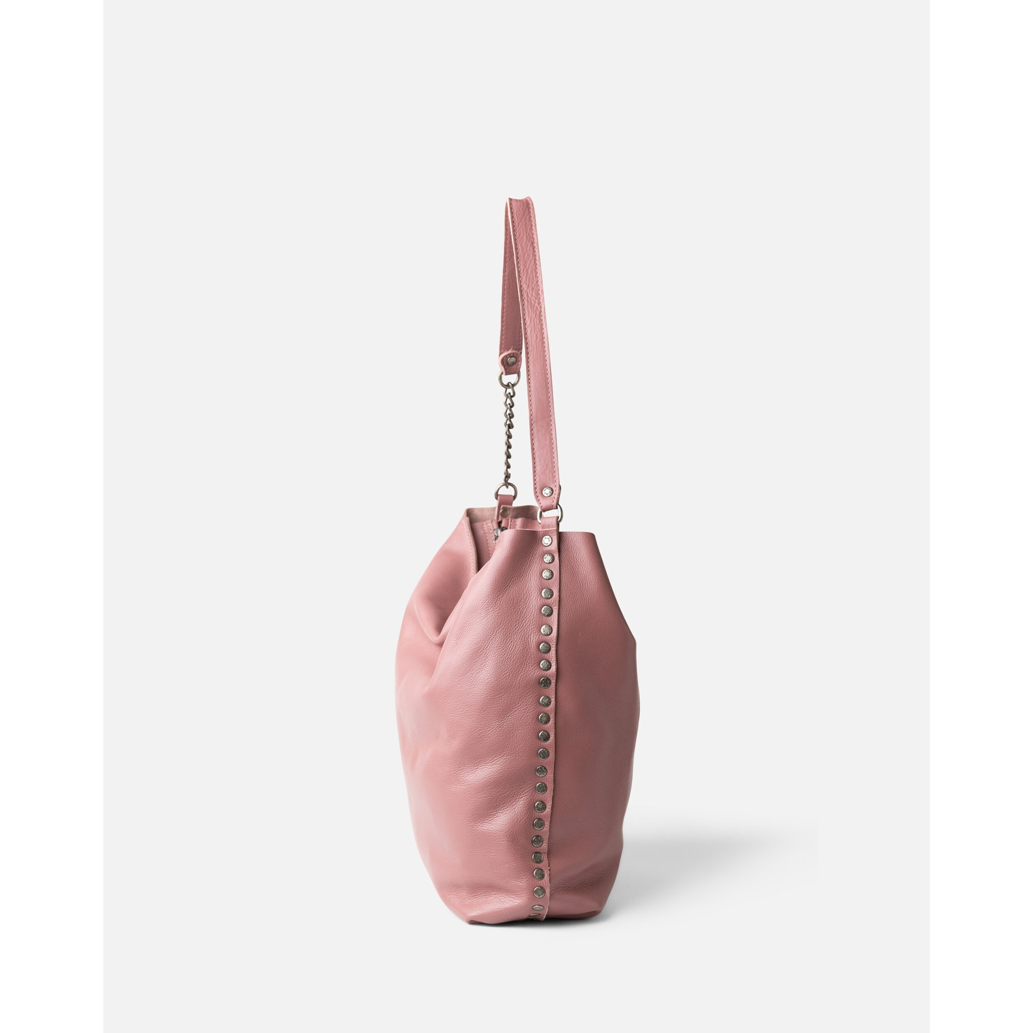 Bolso de hombro BIBA New Orange de piel