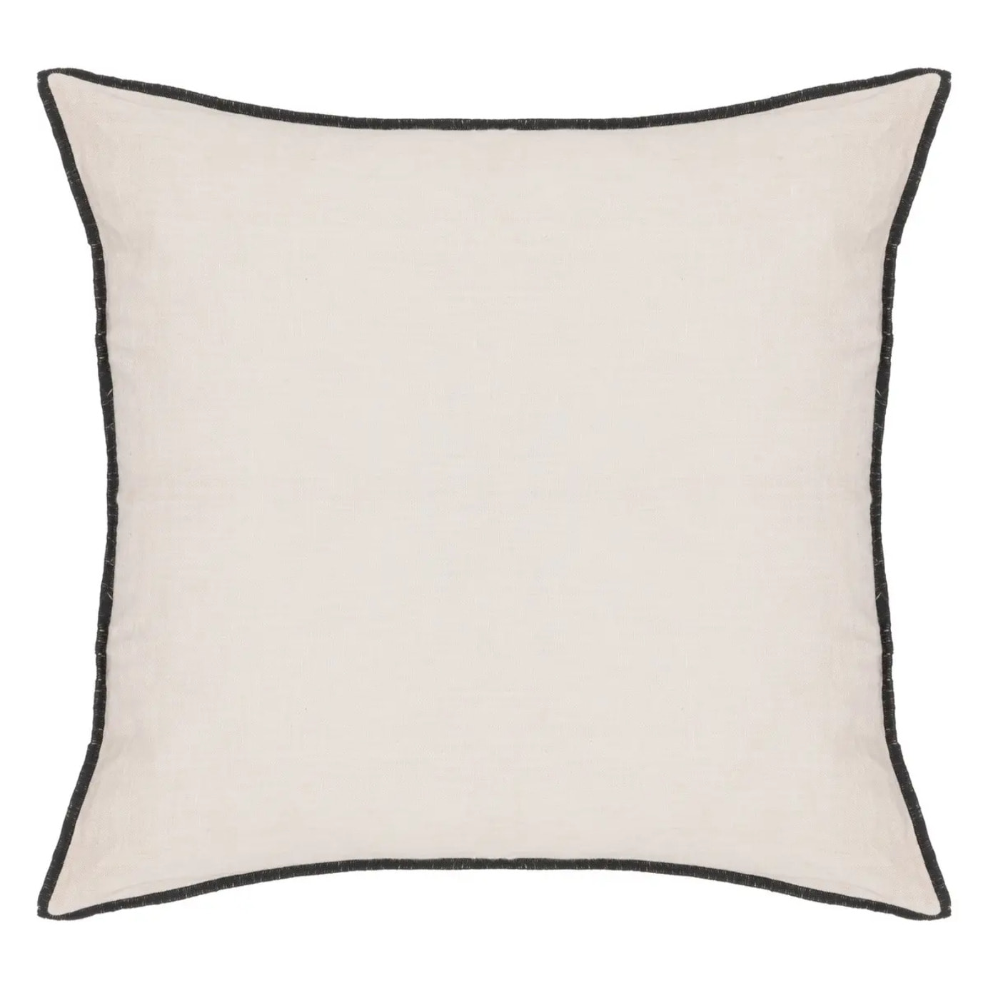 Coussin Linah - coton - beige - 45x45 cm