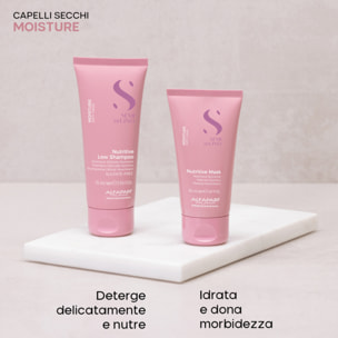 ALFAPARF MILANO Set Semi Di Lino Moisture Nutritive Shampoo 75ml + Mask 50ml
