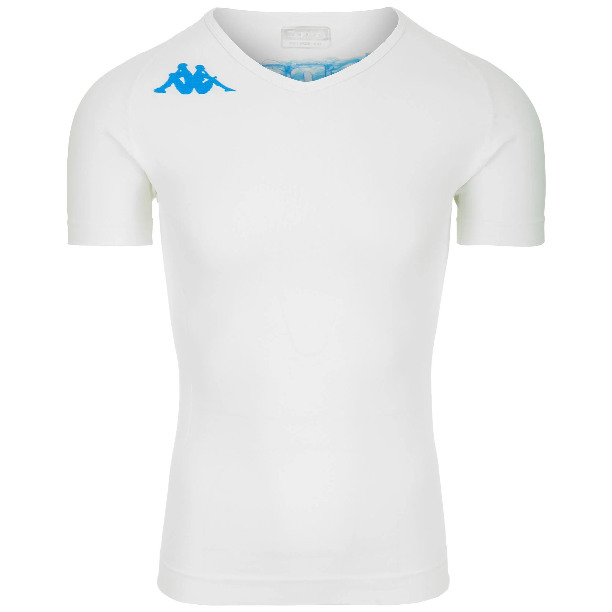 Skin T-Shirts & Top Kappa Uomo KAPPA4SKIN KOMBAT NARTV Bianco